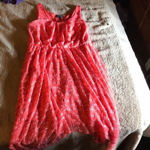 A Pink Comfortable Dress